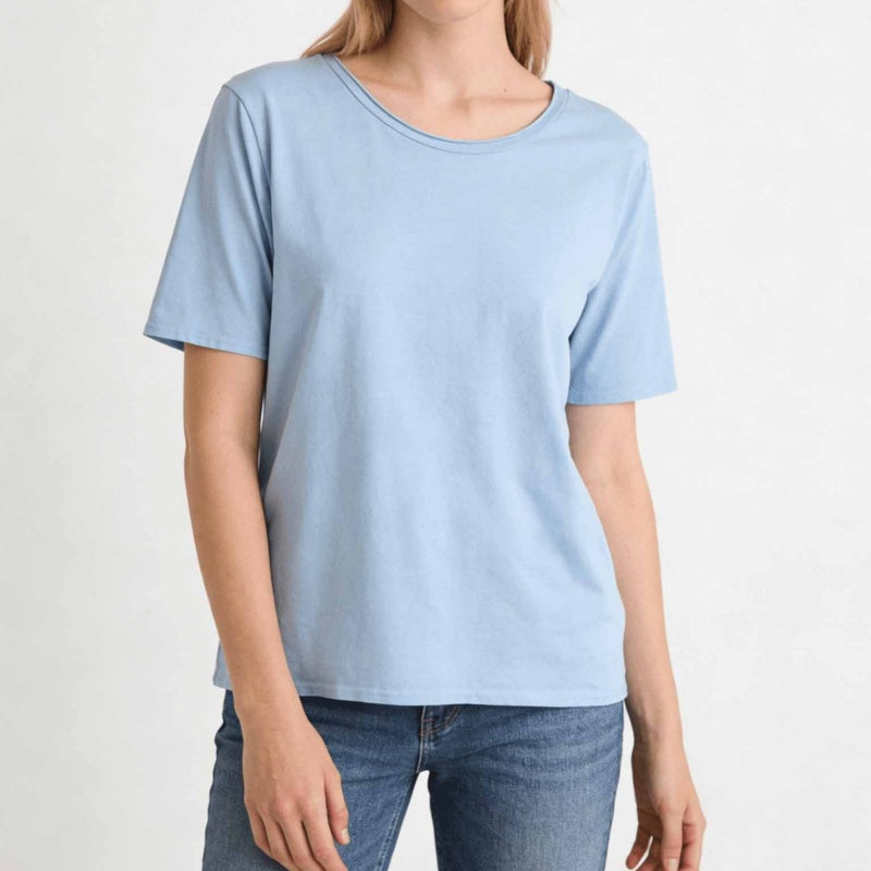Essential Solid Crew Neck Cotton T-Shirt | Soft & Breathable Everyday Basic
